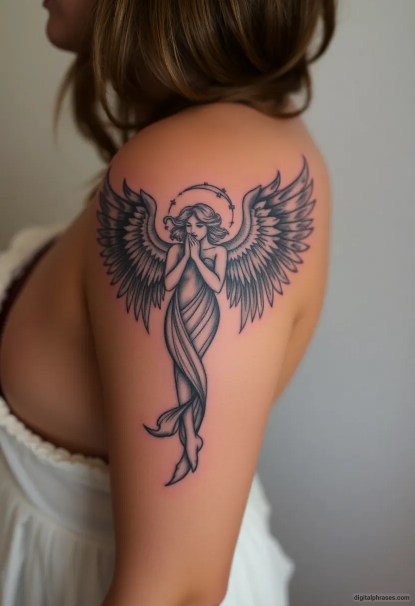 23 Angel Tattoo Ideas For Women 23 Angel Tattoo Ideas For Women