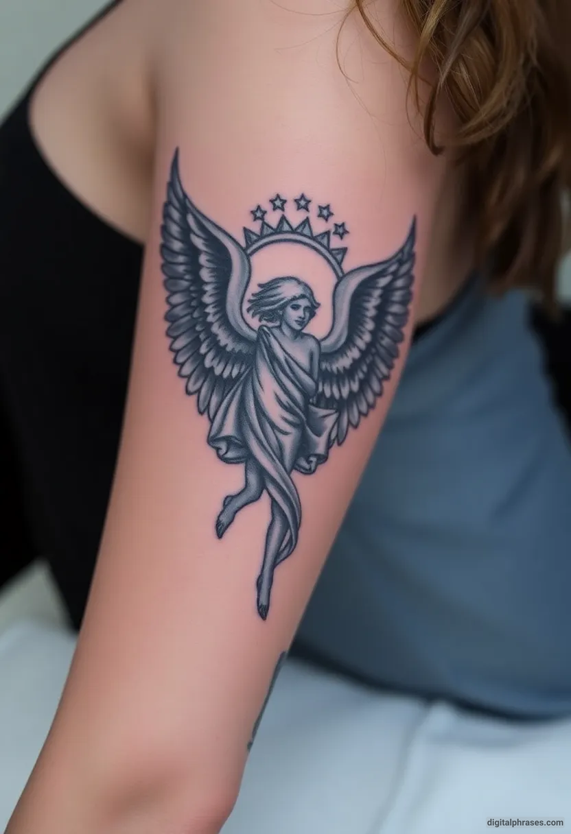 23 Angel Tattoo Ideas For Women 23 Angel Tattoo Ideas For Women