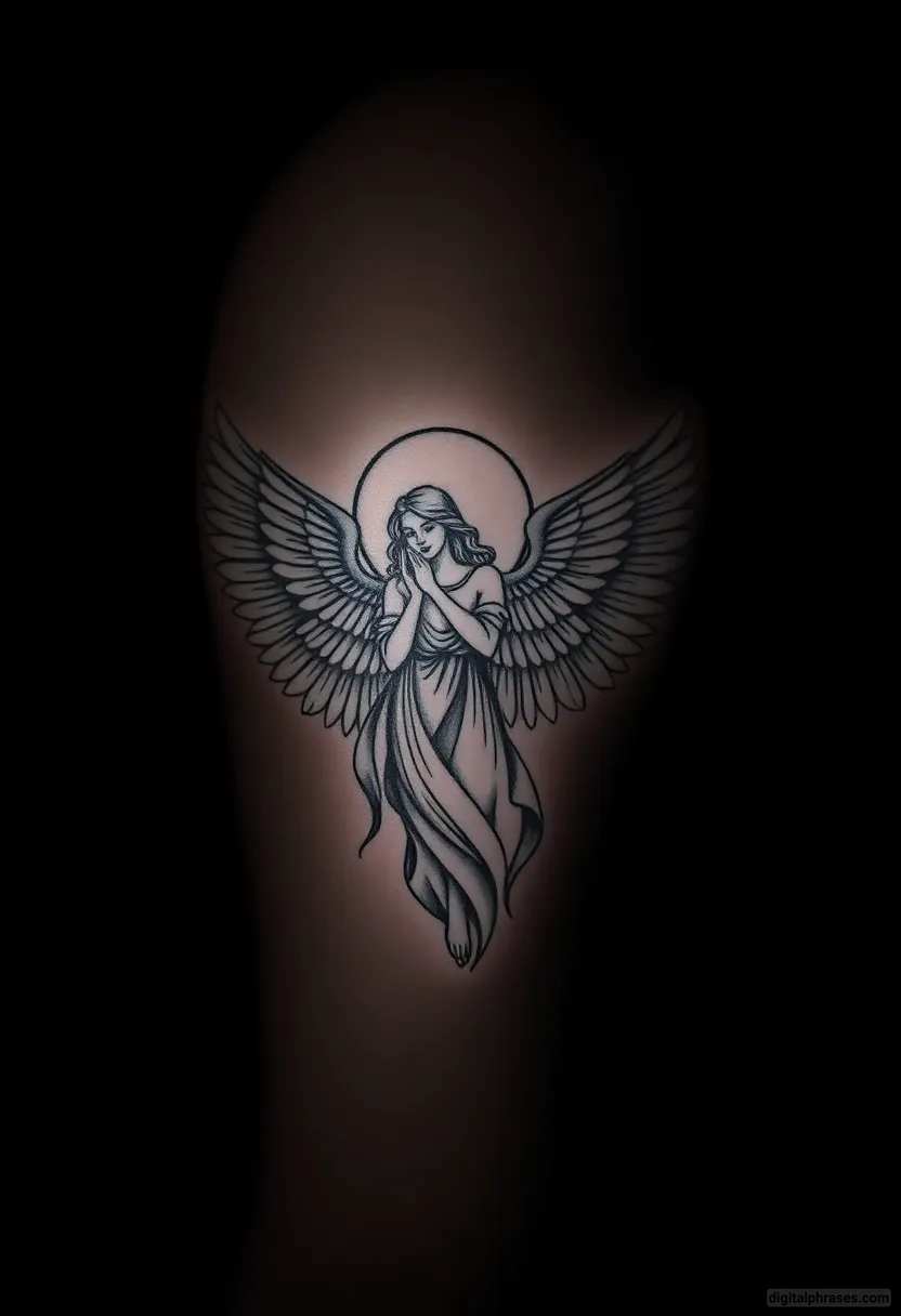 23 Angel Tattoo Ideas For Women 23 Angel Tattoo Ideas For Women