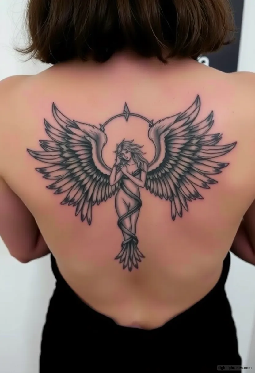 23 Angel Tattoo Ideas For Women