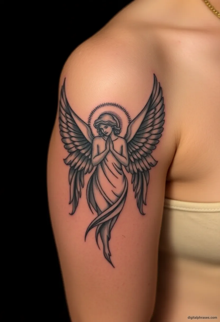 23 Angel Tattoo Ideas For Women 23 Angel Tattoo Ideas For Women
