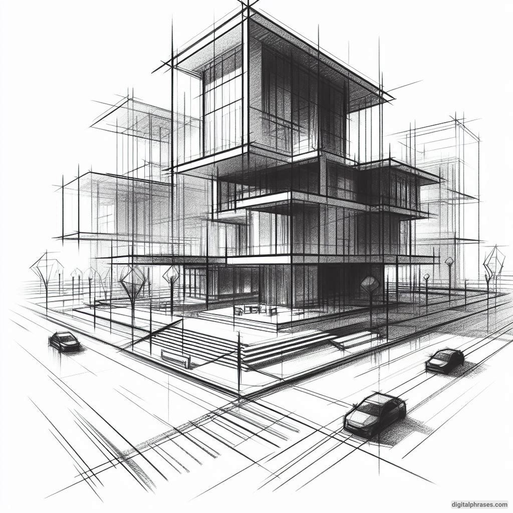 21 Two Point Perspective Drawing Ideas of Buildings