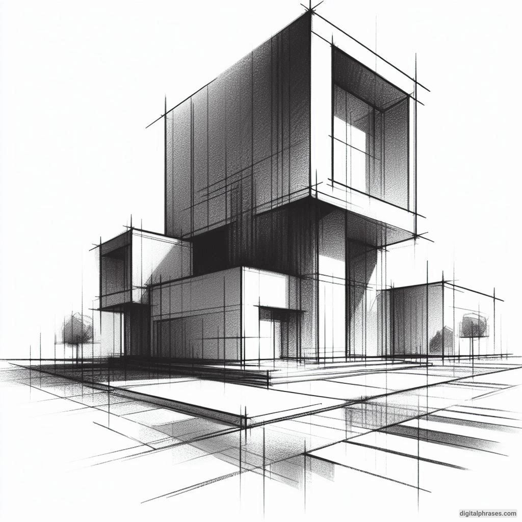 21 Two Point Perspective Drawing Ideas of Buildings