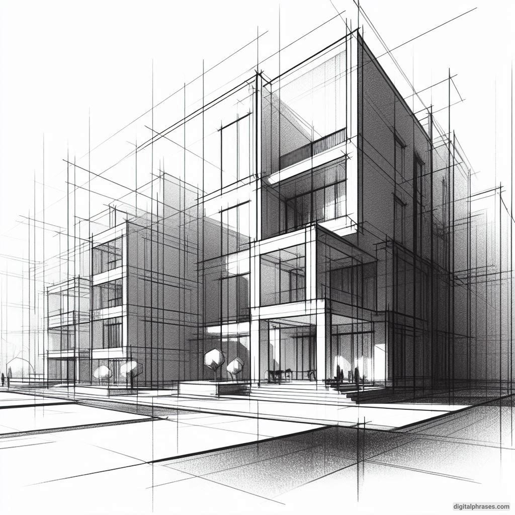 21 Two Point Perspective Drawing Ideas of Buildings