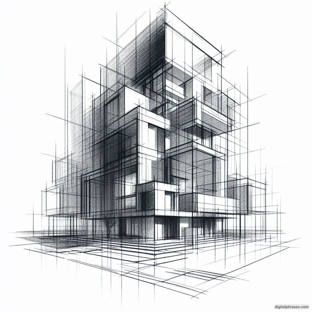 21 Two Point Perspective Drawing Ideas of Buildings