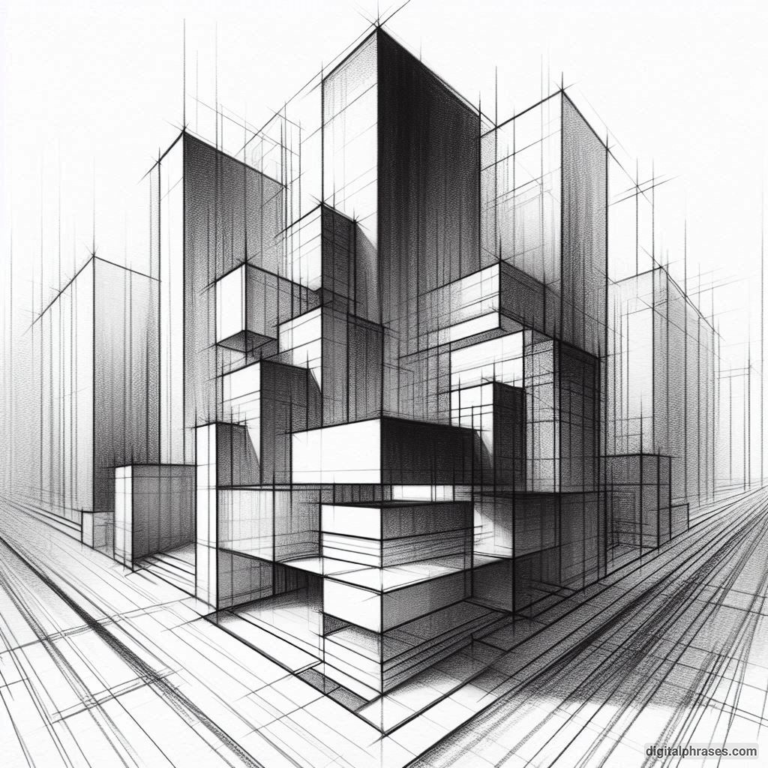 21 Two Point Perspective Drawing Ideas of Buildings
