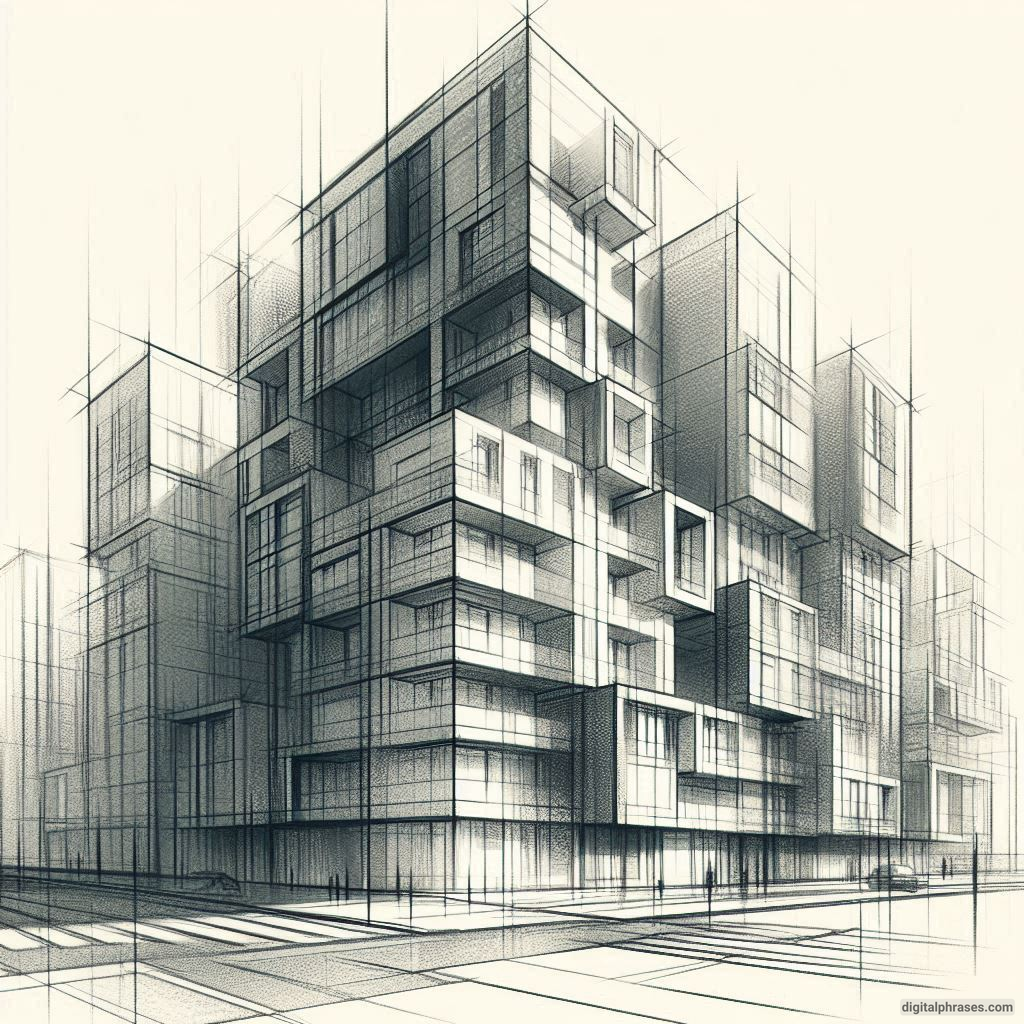 21 Two Point Perspective Drawing Ideas of Buildings