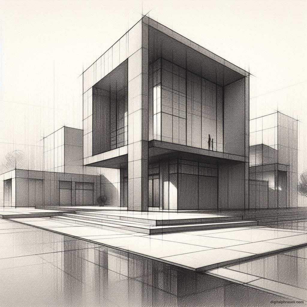 21 Two Point Perspective Drawing Ideas of Buildings