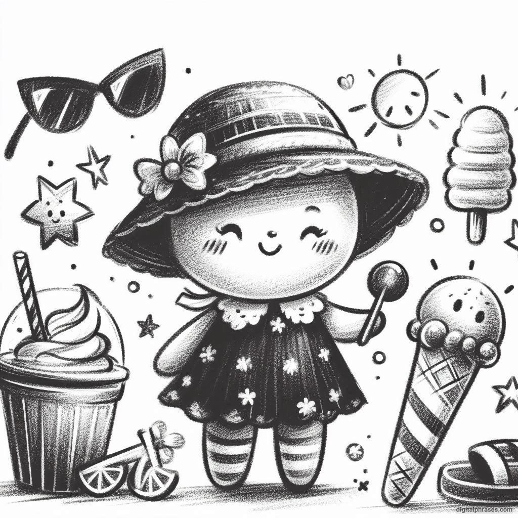 30 Cute, Simple and Cool Summer Drawings 30 Cute, Simple and Cool Summer Drawings