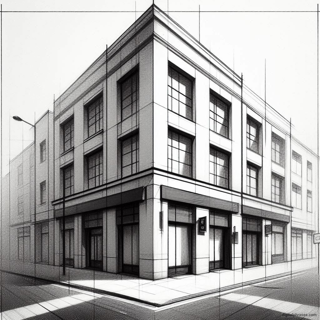 21 Two Point Perspective Drawing Ideas of a City 21 Two Point Perspective Drawing Ideas of a City