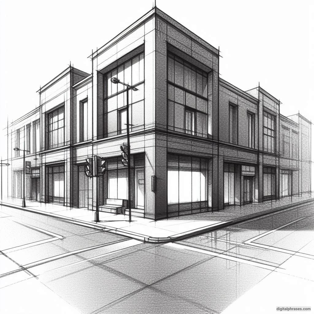 21 Two Point Perspective Drawing Ideas of a City 21 Two Point Perspective Drawing Ideas of a City