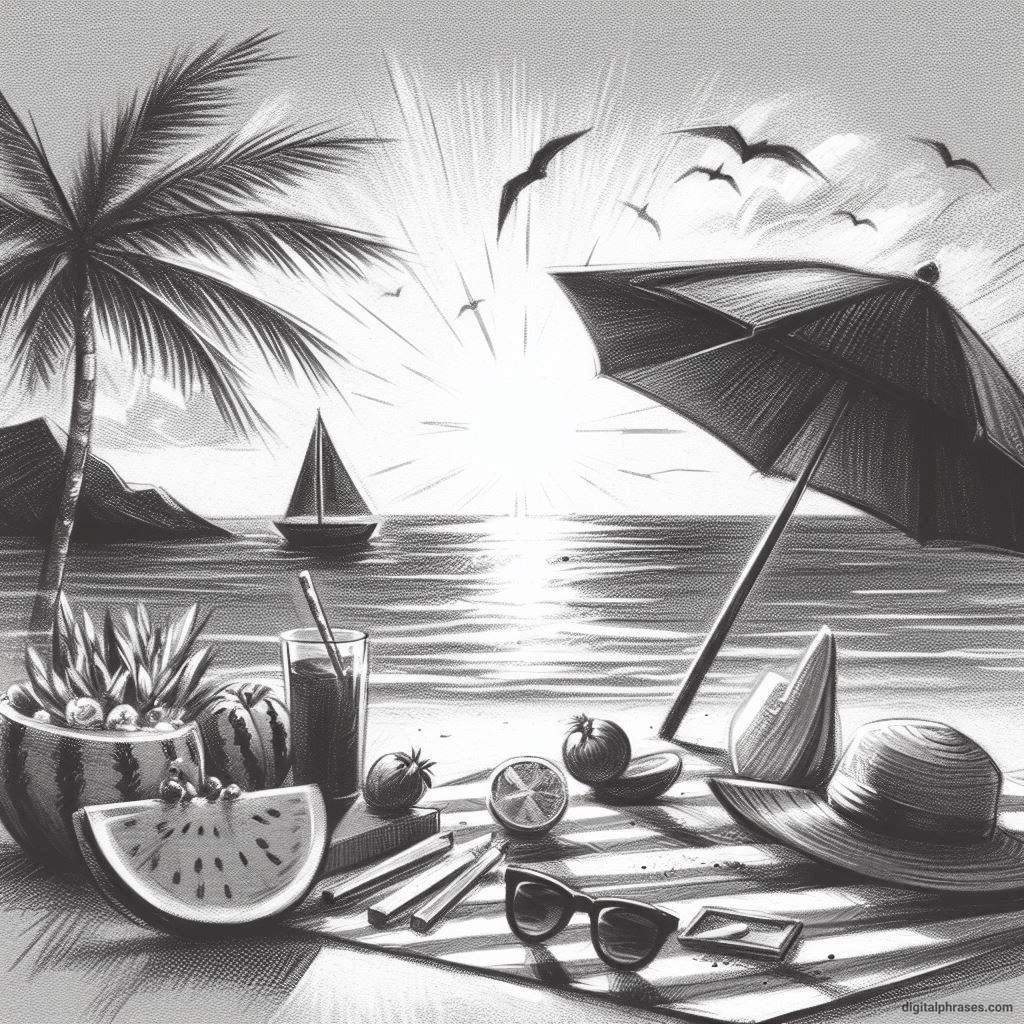 30 Cute, Simple and Cool Summer Drawings 30 Cute, Simple and Cool Summer Drawings