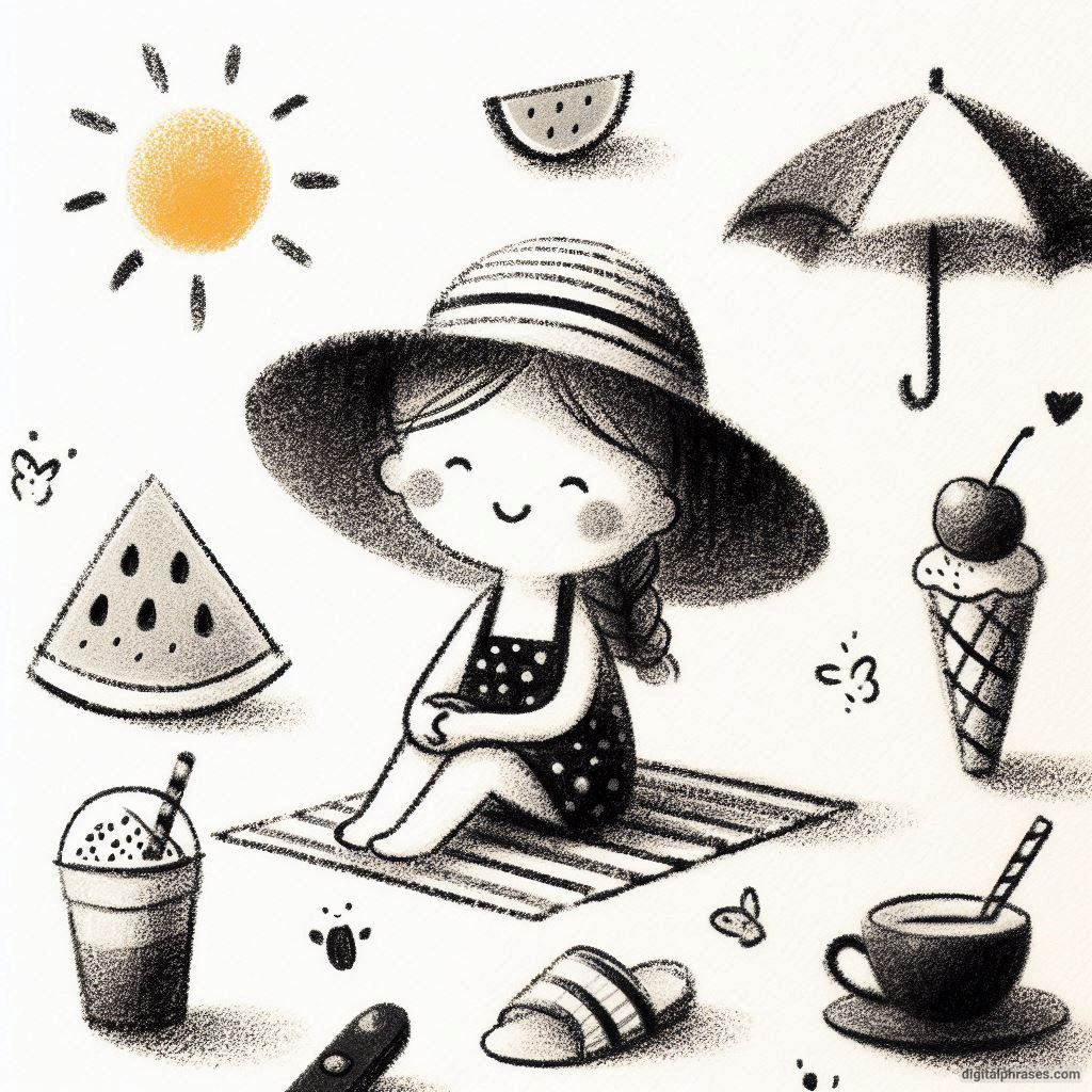 30 Cute, Simple and Cool Summer Drawings 30 Cute, Simple and Cool Summer Drawings