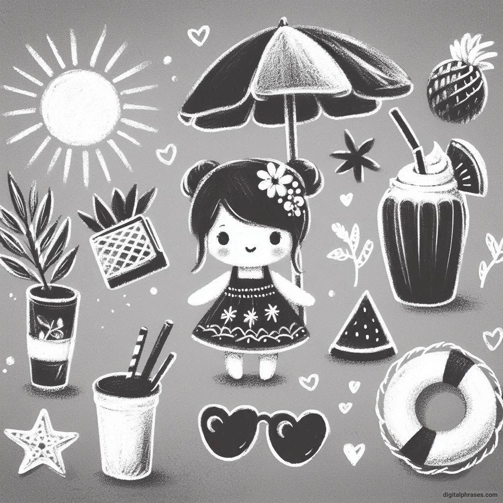 30 Cute, Simple and Cool Summer Drawings 30 Cute, Simple and Cool Summer Drawings