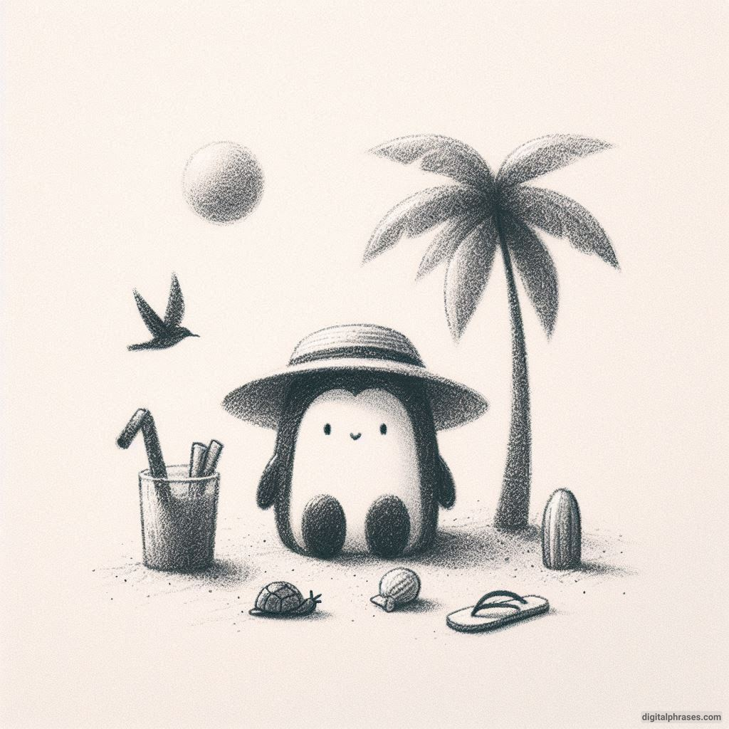 30 Cute, Simple and Cool Summer Drawings