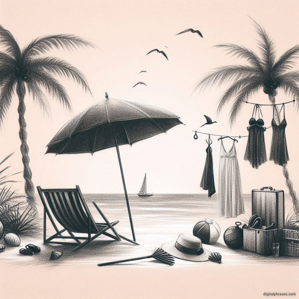 30 Cute, Simple and Cool Summer Drawings