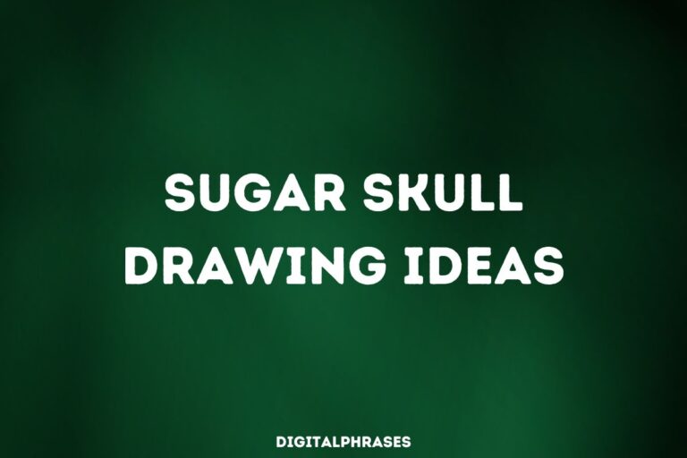 50 Sugar Skull Drawing Ideas (Easy, Simple, Kid-Friendly, Female and Wicked)