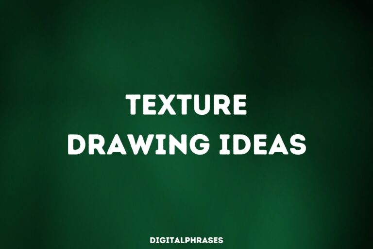 45 Texture Drawing Ideas (Easy, For Kids and Pencil Sketches)