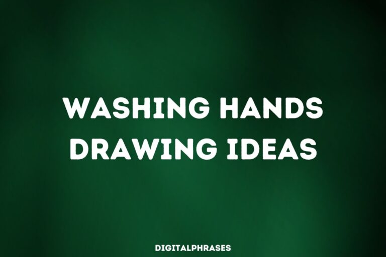 20 Washing Hands Drawing References