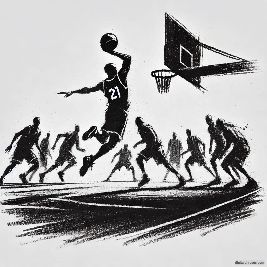 80 Basketball Drawing Ideas (Easy, Realistic, Cartoon, Color and More)