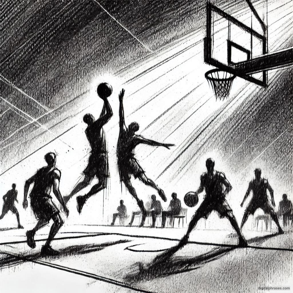 80 Basketball Drawing Ideas (Easy, Realistic, Cartoon, Color and More)