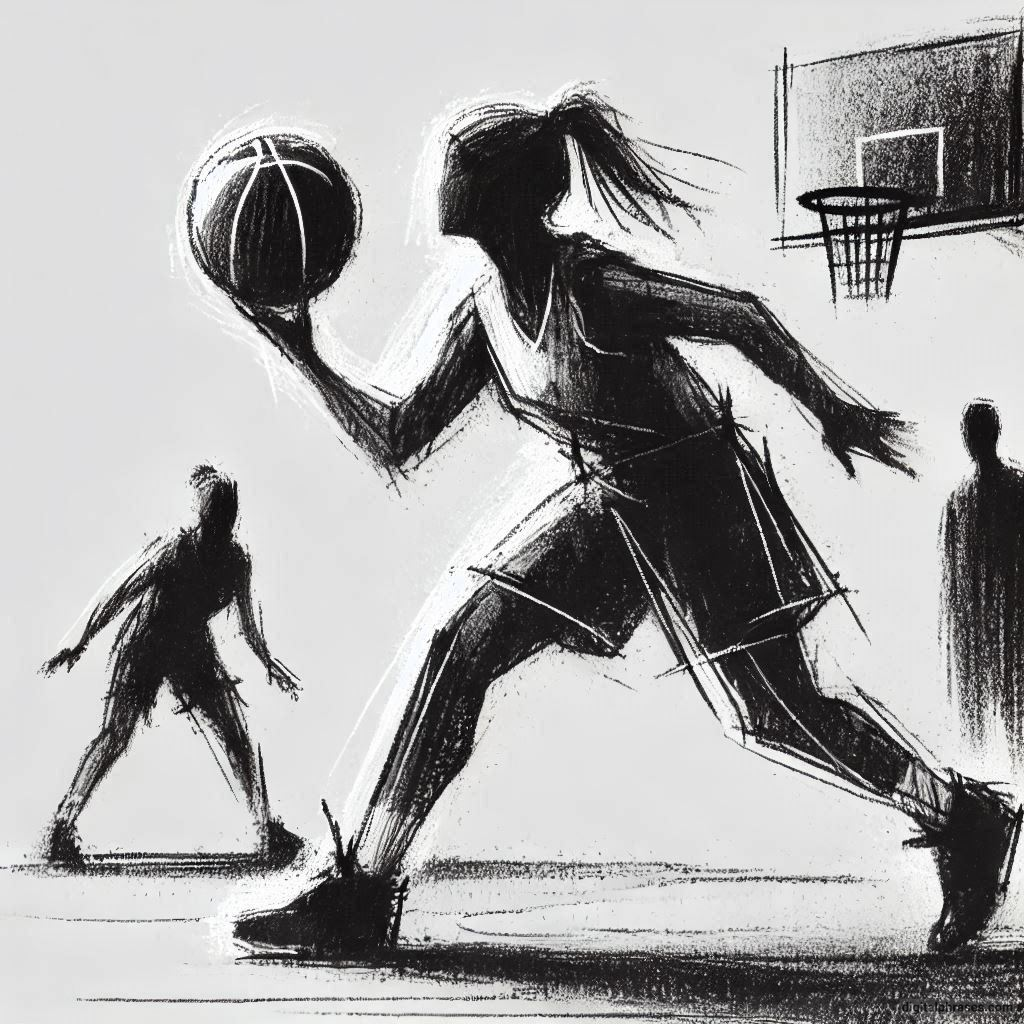 80 Basketball Drawing Ideas (Easy, Realistic, Cartoon, Color and More)