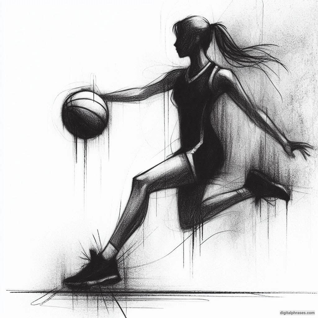 80 Basketball Drawing Ideas (Easy, Realistic, Cartoon, Color and More)