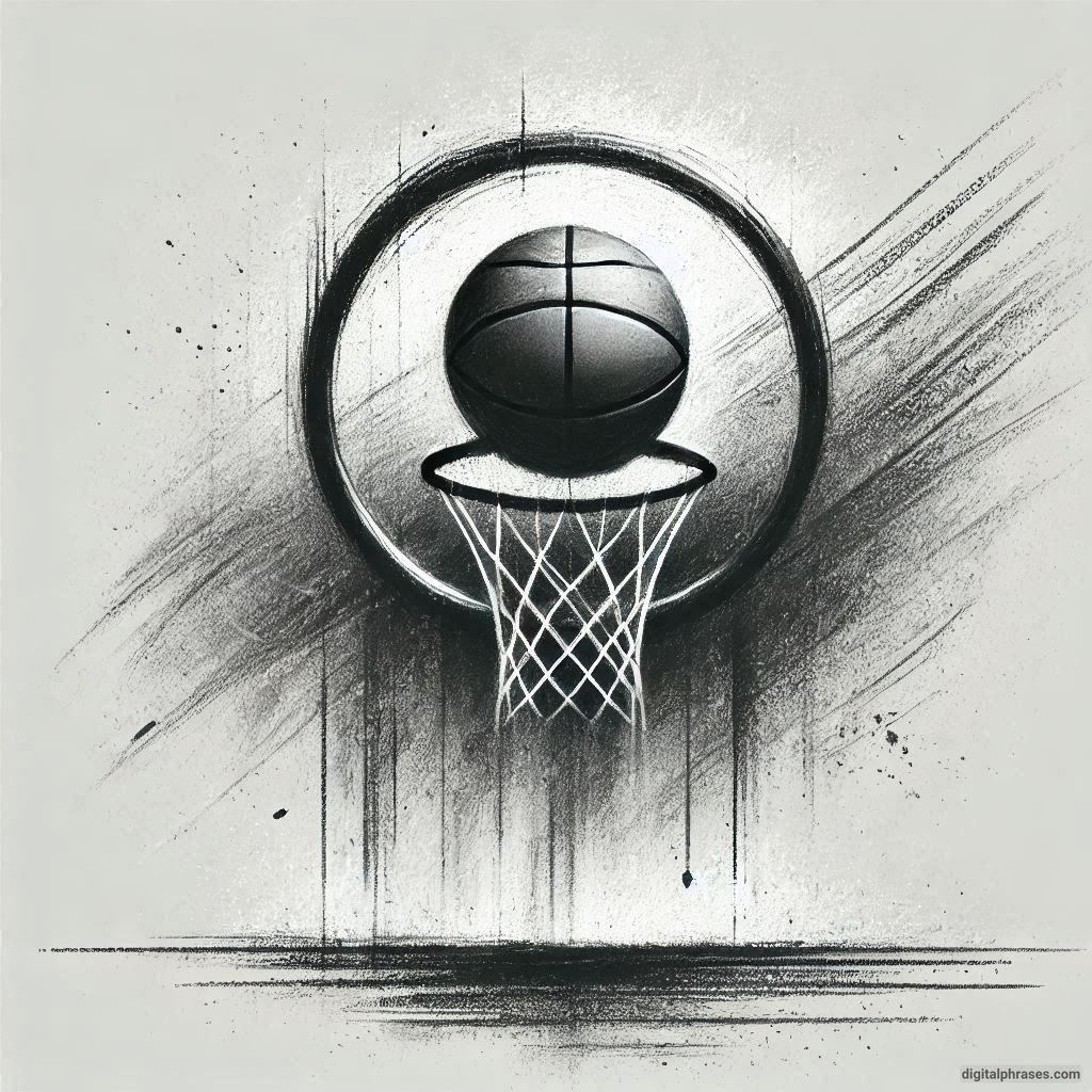 80 Basketball Drawing Ideas (Easy, Realistic, Cartoon, Color and More)