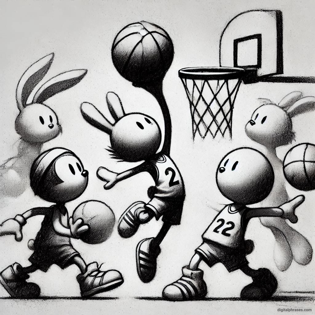 80 Basketball Drawing Ideas (Easy, Realistic, Cartoon, Color and More)