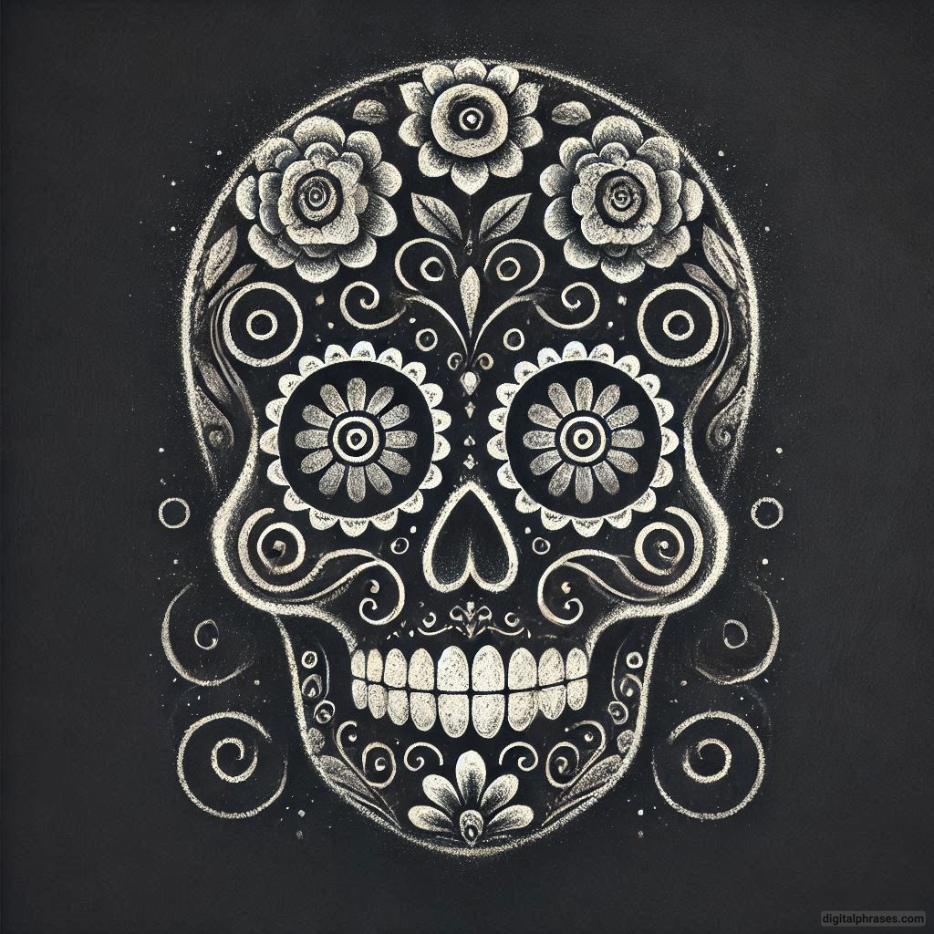 50 Sugar Skull Drawing Ideas (Easy, Simple, Kid-Friendly, Female and Wicked)