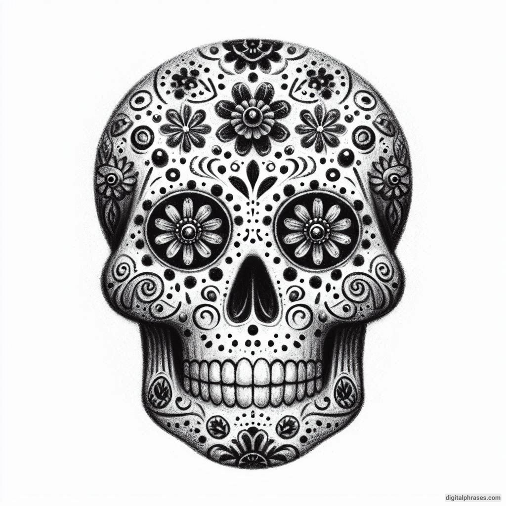 50 Sugar Skull Drawing Ideas (Easy, Simple, Kid-Friendly, Female and Wicked) 50 Sugar Skull Drawing Ideas (Easy, Simple, Kid-Friendly, Female and Wicked)