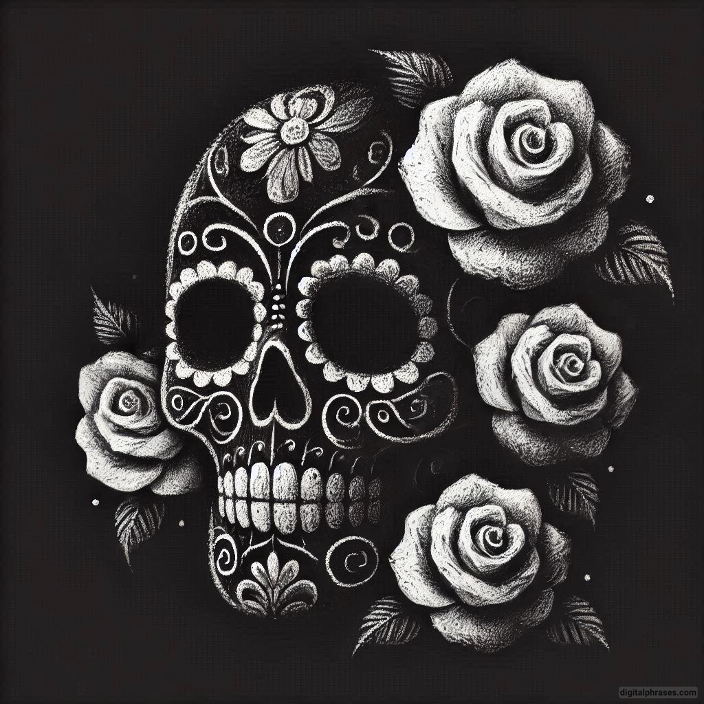 50 Sugar Skull Drawing Ideas (Easy, Simple, Kid-Friendly, Female and Wicked)