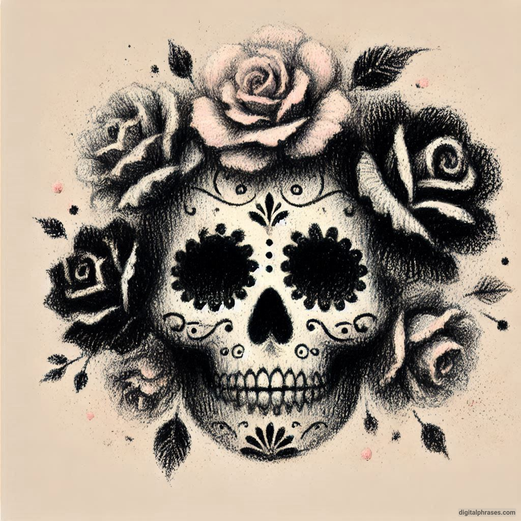 50 Sugar Skull Drawing Ideas (Easy, Simple, Kid-Friendly, Female and Wicked)