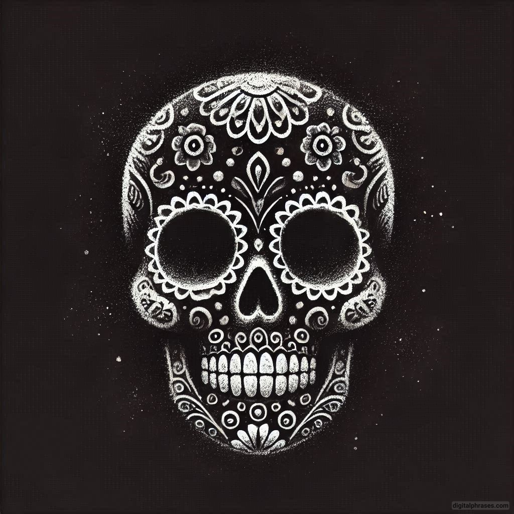 50 Sugar Skull Drawing Ideas (Easy, Simple, Kid-Friendly, Female and Wicked)