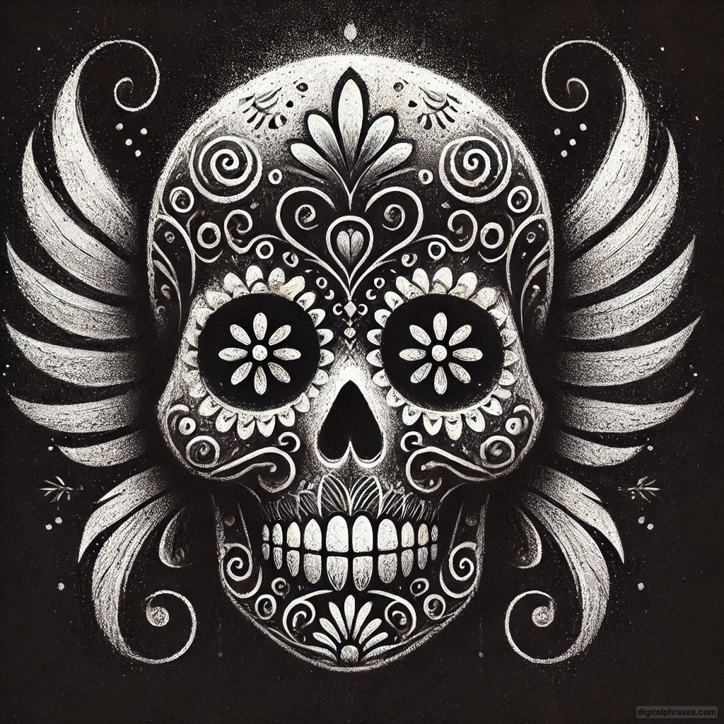 50 Sugar Skull Drawing Ideas (Easy, Simple, Kid-Friendly, Female and Wicked)