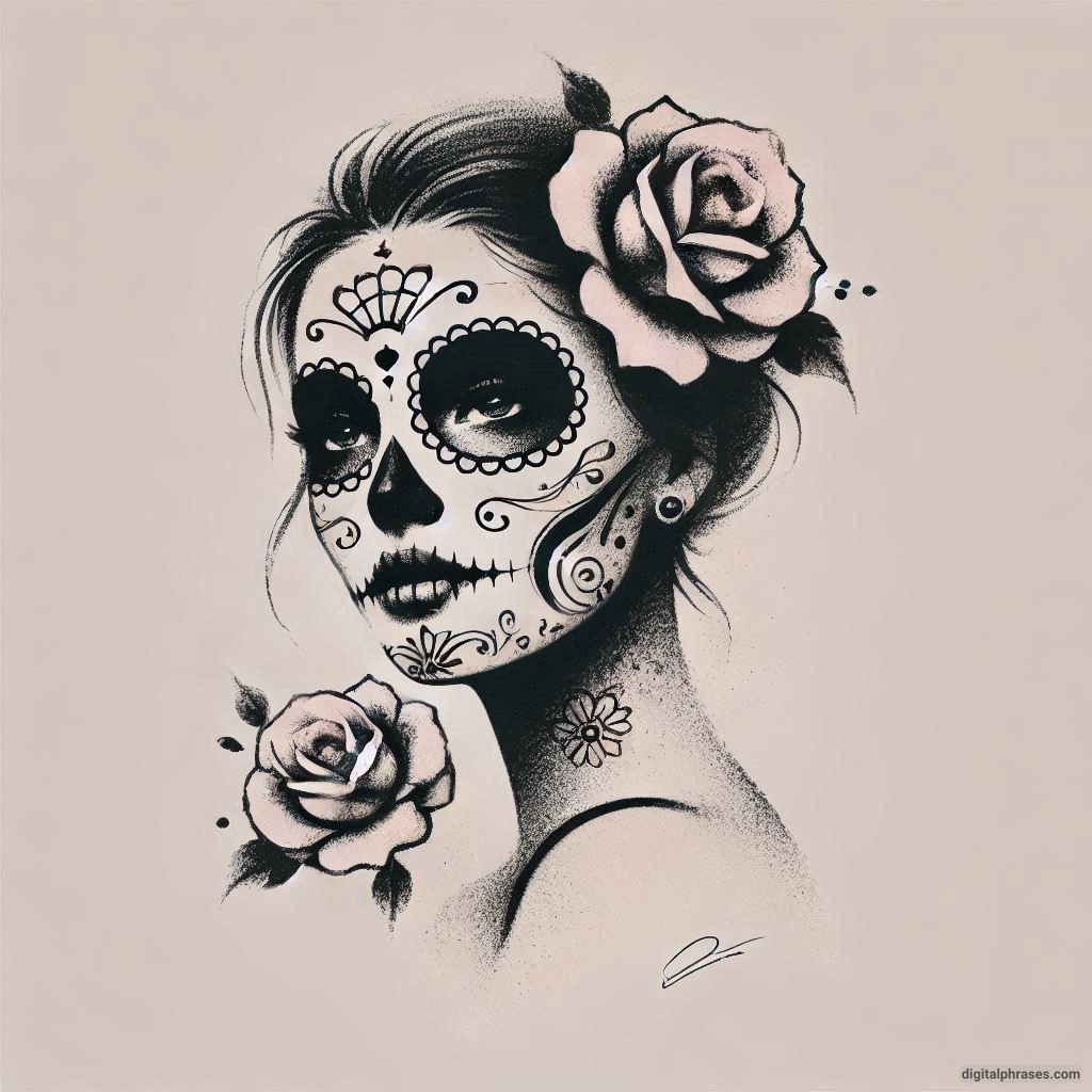 50 Sugar Skull Drawing Ideas (Easy, Simple, Kid-Friendly, Female and Wicked)