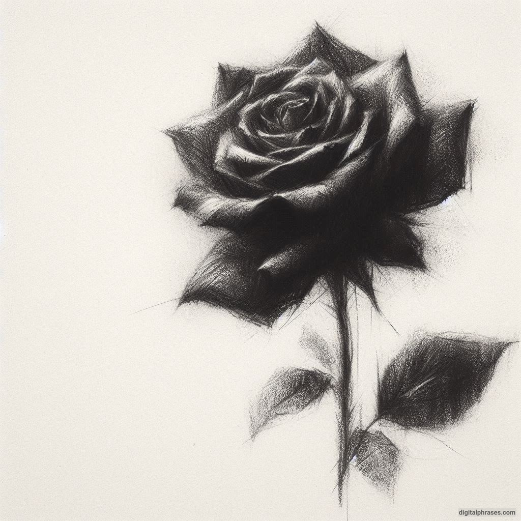 80 Rose Drawing Ideas (Easy, Simple, Cute Colored, Dead and Realistic) 80 Rose Drawing Ideas (Easy, Simple, Cute Colored, Dead and Realistic)