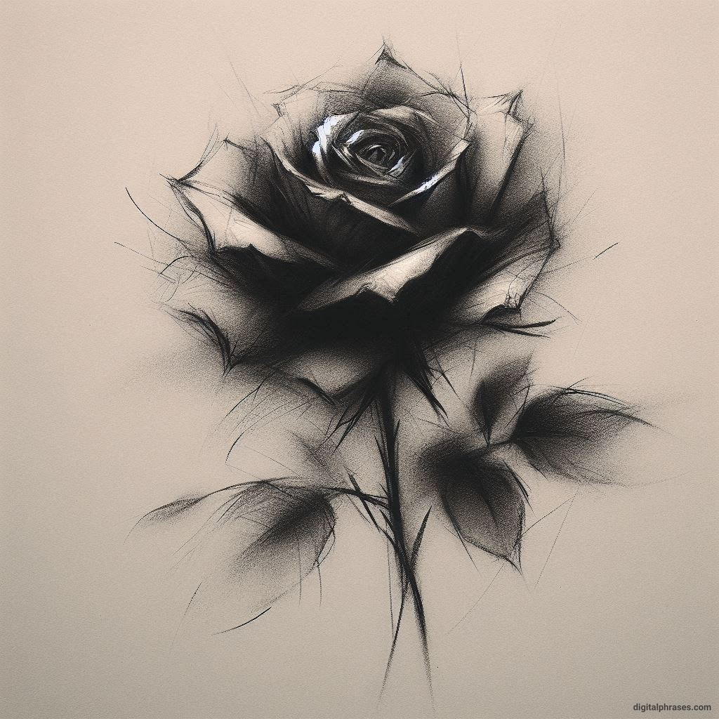 80 Rose Drawing Ideas (Easy, Simple, Cute Colored, Dead and Realistic) 80 Rose Drawing Ideas (Easy, Simple, Cute Colored, Dead and Realistic)