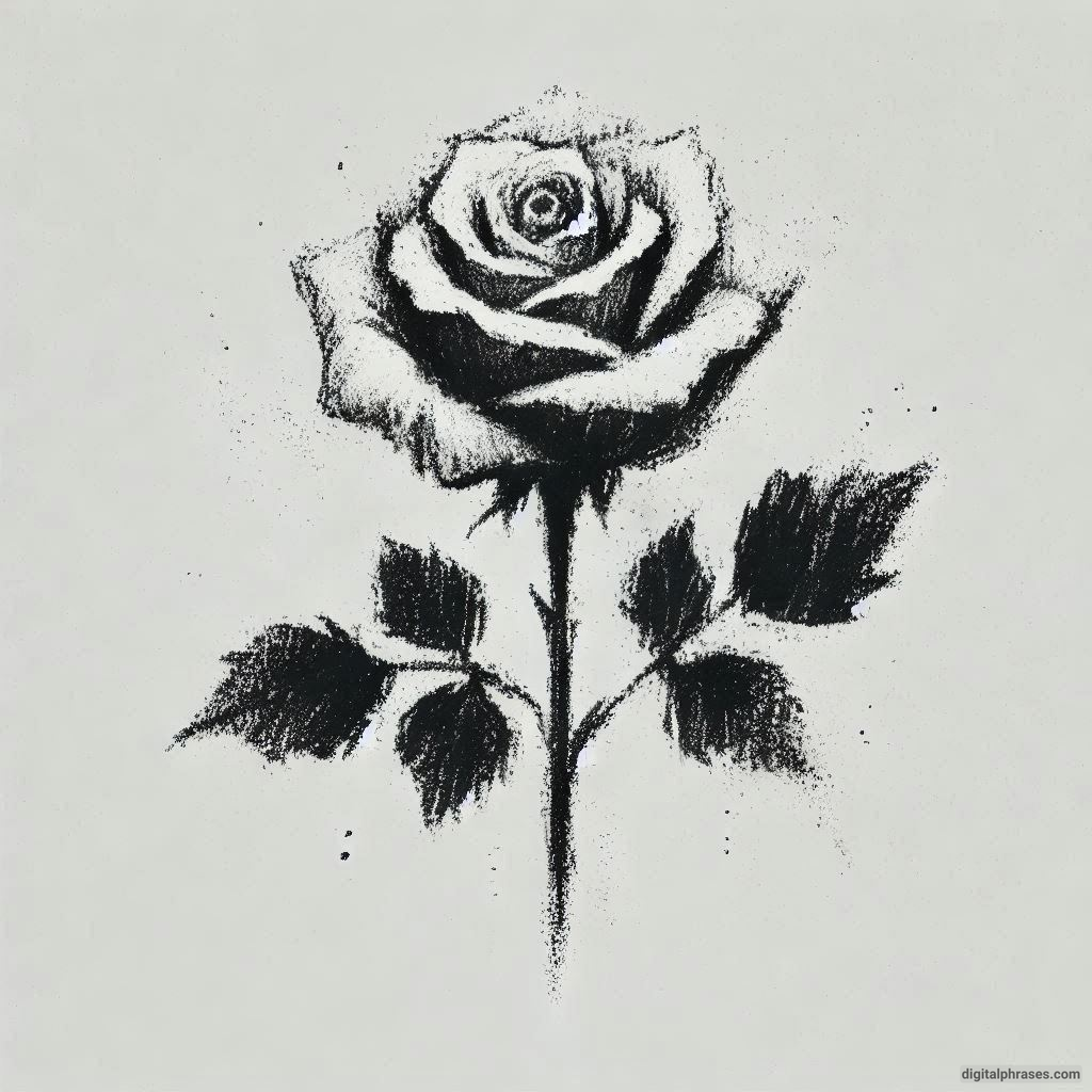 80 Rose Drawing Ideas (Easy, Simple, Cute Colored, Dead and Realistic)