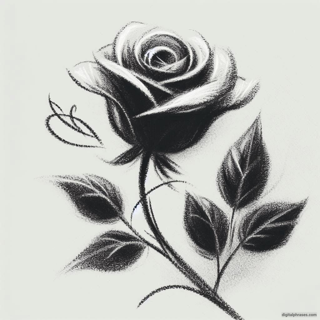 80 Rose Drawing Ideas (Easy, Simple, Cute Colored, Dead and Realistic) 80 Rose Drawing Ideas (Easy, Simple, Cute Colored, Dead and Realistic)