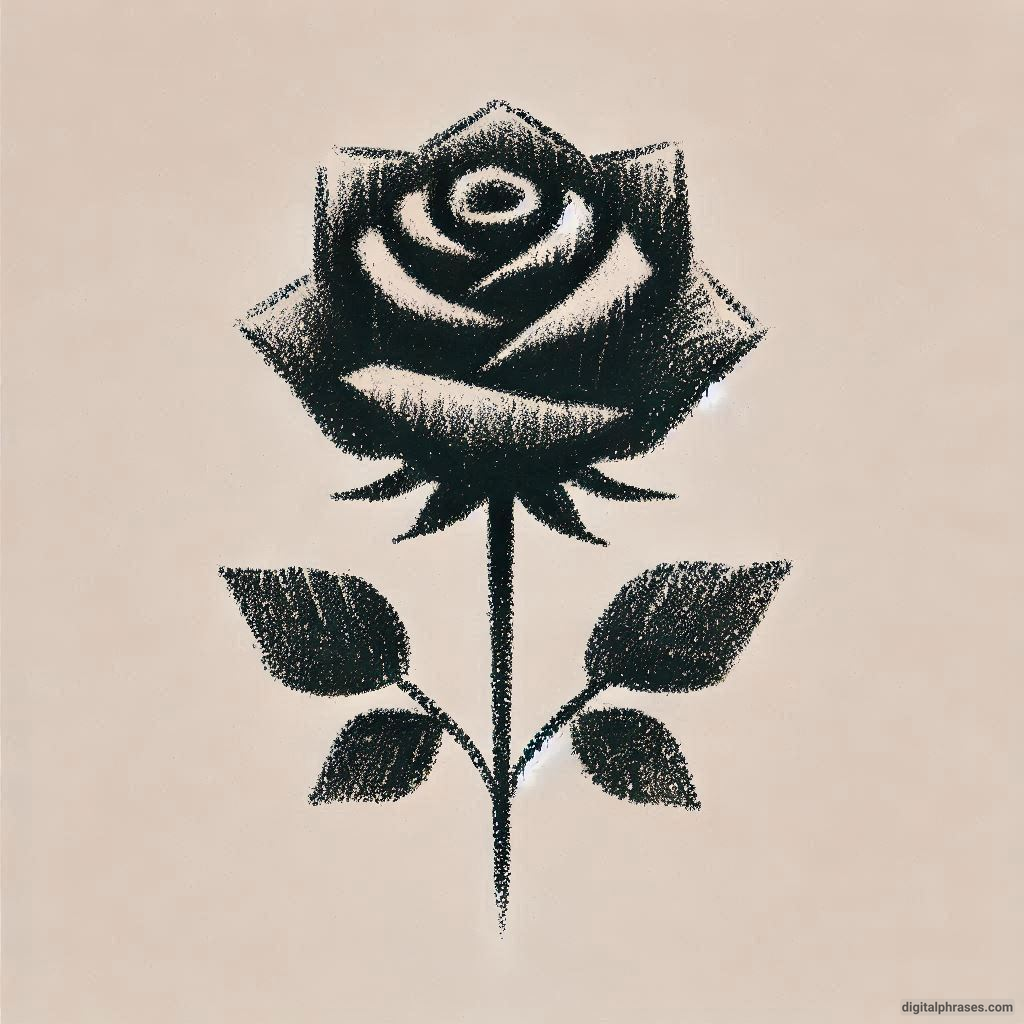 80 Rose Drawing Ideas (Easy, Simple, Cute Colored, Dead and Realistic)