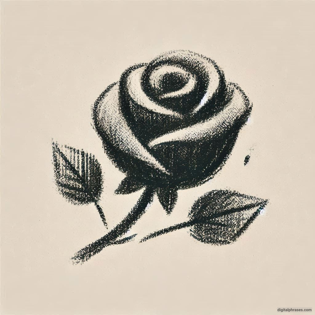 80 Rose Drawing Ideas (Easy, Simple, Cute Colored, Dead and Realistic)