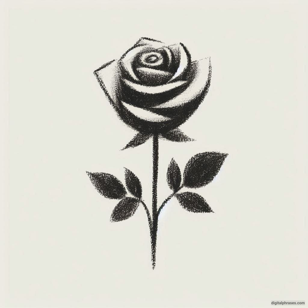 80 Rose Drawing Ideas (Easy, Simple, Cute Colored, Dead and Realistic)