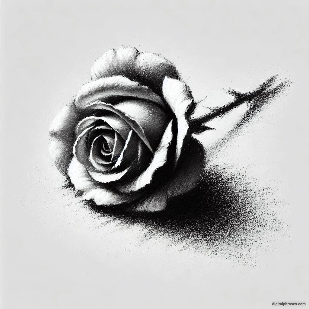 80 Rose Drawing Ideas (Easy, Simple, Cute Colored, Dead and Realistic)