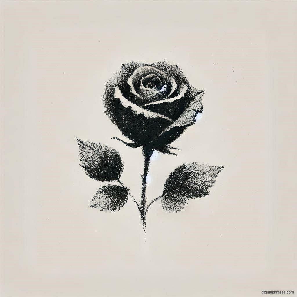 80 Rose Drawing Ideas (Easy, Simple, Cute Colored, Dead and Realistic)