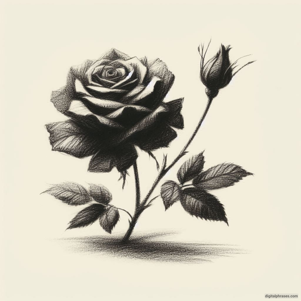 80 Rose Drawing Ideas (Easy, Simple, Cute Colored, Dead and Realistic) 80 Rose Drawing Ideas (Easy, Simple, Cute Colored, Dead and Realistic)