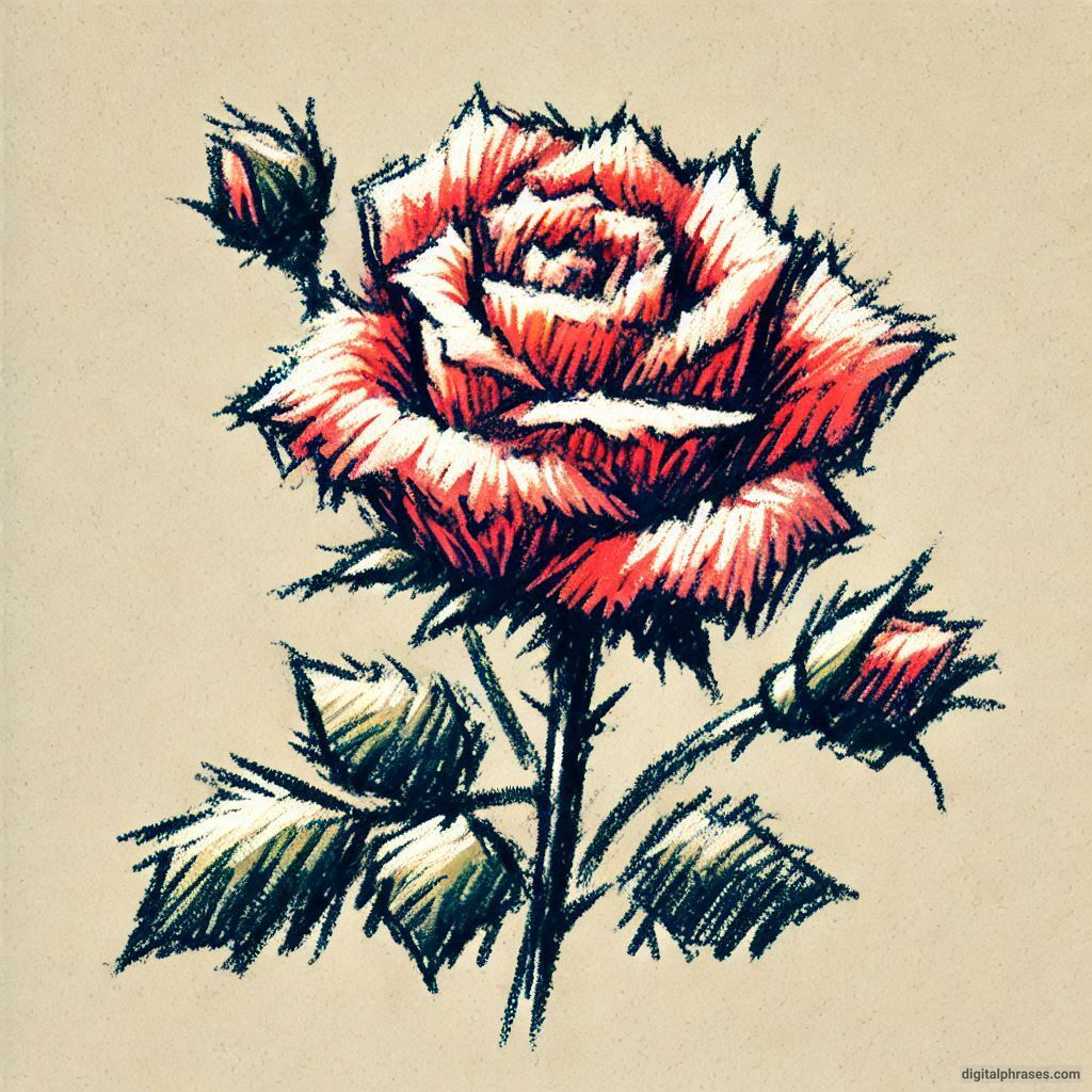 80 Rose Drawing Ideas (Easy, Simple, Cute Colored, Dead and Realistic) 80 Rose Drawing Ideas (Easy, Simple, Cute Colored, Dead and Realistic)