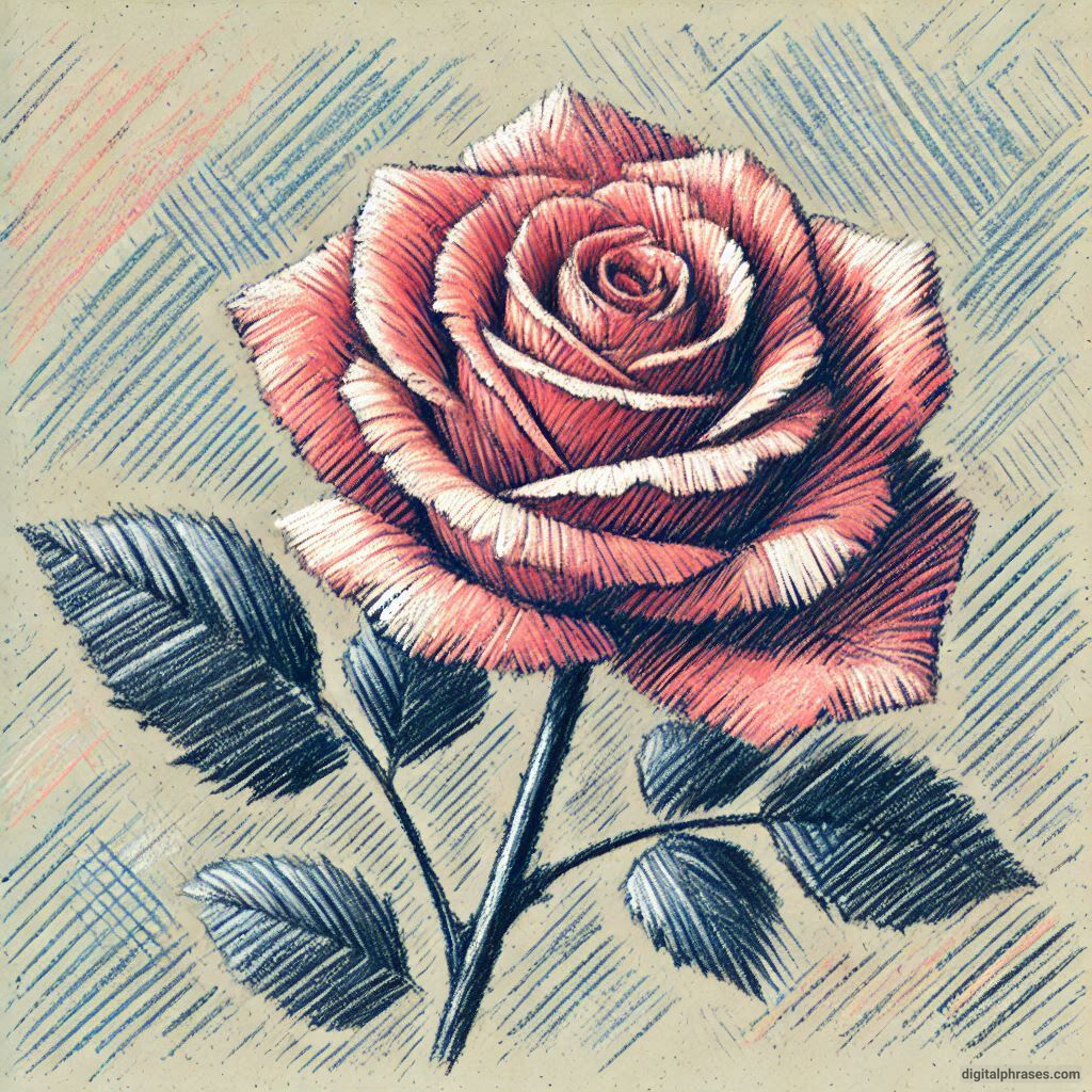 80 Rose Drawing Ideas (Easy, Simple, Cute Colored, Dead and Realistic)