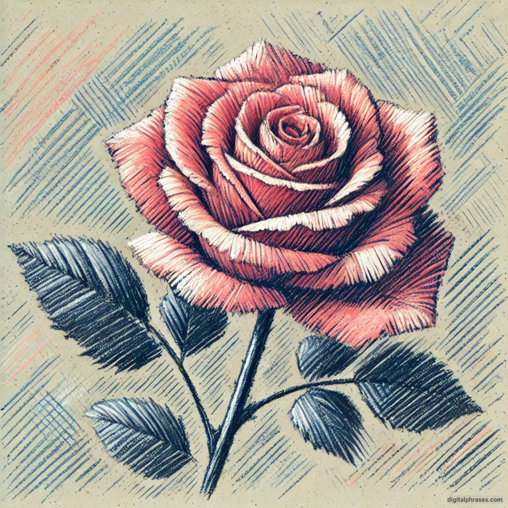 80 Rose Drawing Ideas (Easy, Simple, Cute Colored, Dead and Realistic) 80 Rose Drawing Ideas (Easy, Simple, Cute Colored, Dead and Realistic)