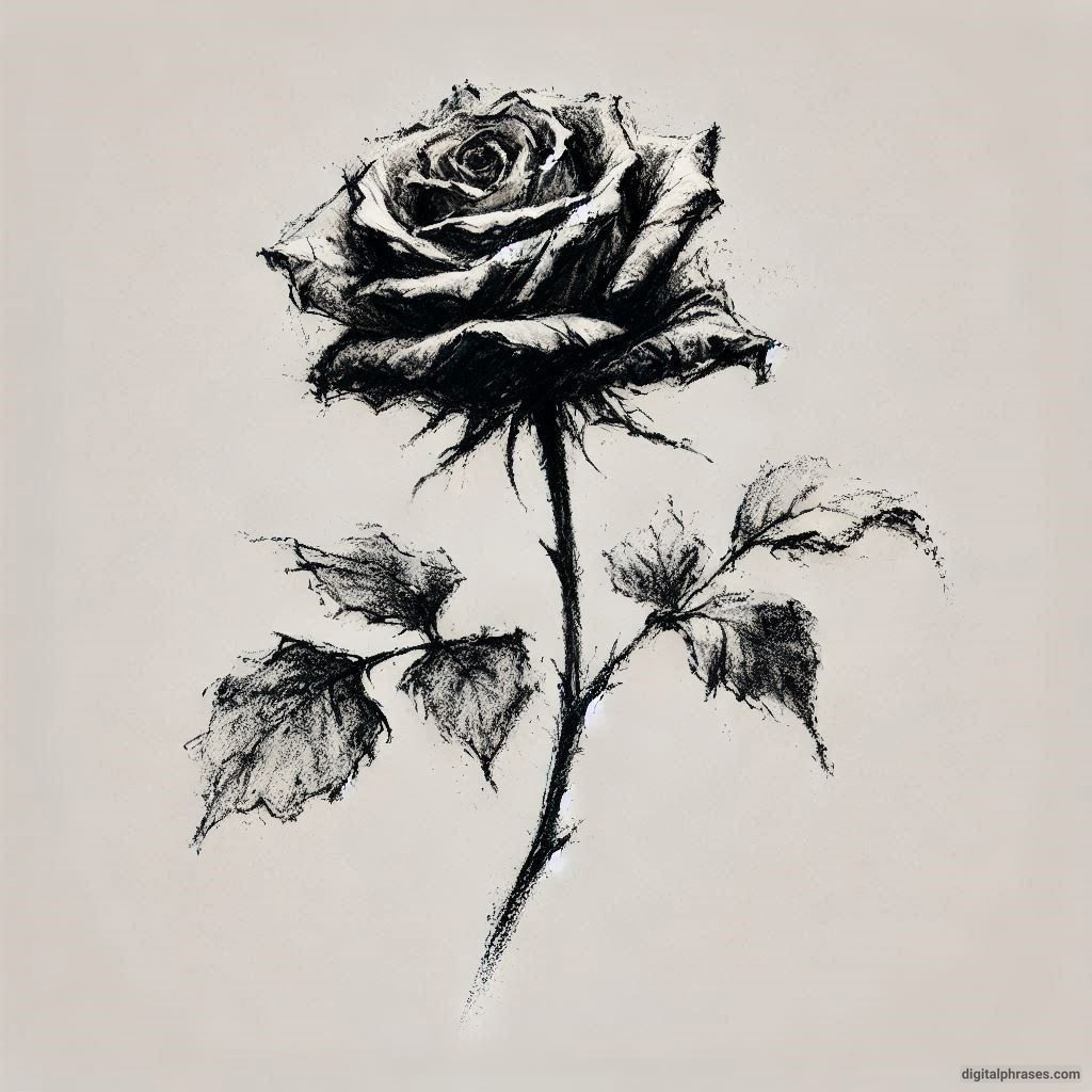 80 Rose Drawing Ideas (Easy, Simple, Cute Colored, Dead and Realistic) 80 Rose Drawing Ideas (Easy, Simple, Cute Colored, Dead and Realistic)